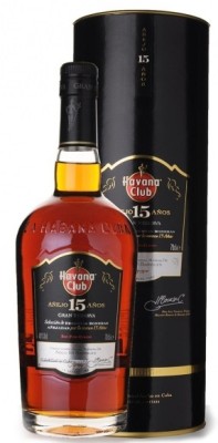 Havana club Anejo 15 anos Grand Reserva 40% 0,7L, rum, DB