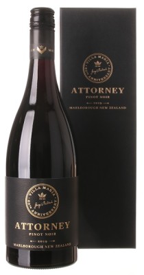 Villa Maria Reserve 60TH Anniv. Attorney Pinot Noir Organic 0,75L, r2019, cr, DB