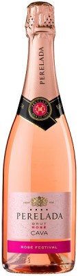 PERELADA Cava Brut Rosé Festival 0,75L, DO, skt trm, ruz, brut
