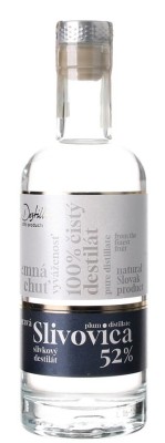 Fine Destillery Slivovica Exclusive alk. 52% 0,5L, ovdest