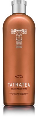 Tatratea Peach 42 % 0,7L, liker