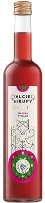 mMMm - Vlčie sirupy Malina - Tymian 1L, sirup