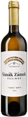 Šimák Zámok Pezinok Pinot Gris 0,75L, r2023, bl, su