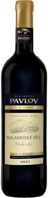 Vinařství Pavlov Rulandské bílé 0,75L, r2023, nz, bl, plsu