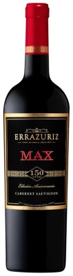 Errazuriz Max Reserva Cabernet Sauvignon 0,75L, r2022, cr, su