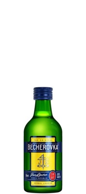 Becherovka Original bylinný likér 38% 0,05L, liker