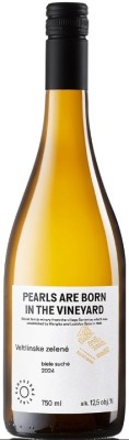 Karpatská Perla "Pearls" Veltlínske zelené 0,75L, r2024, vin, bl, su, sc