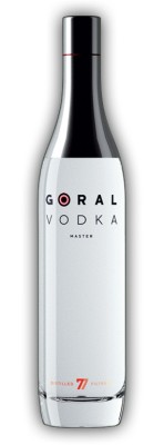 Goral Master vodka 40% 0,7L, vodka