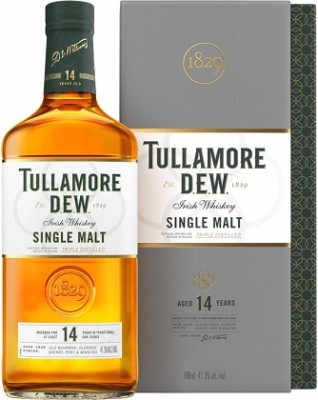 Tullamore Dew Single Malt whiskey 14r., 41,3% 0,7L, whisky, DB