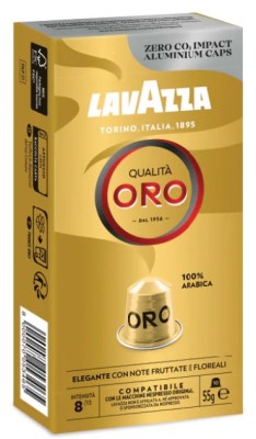 Lavazza NCC ALU Espresso Qualita ORO  100% A  10x5,5g, kaps