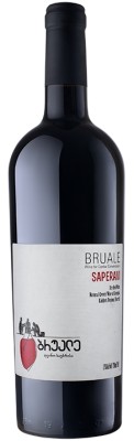 Bruale Saperavi, Qvevri 0,75L, r2023, cr, su