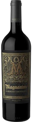 Mascota Vineyards Magnánime Cabernet Sauvignon 0,75L, r2018, cr, su