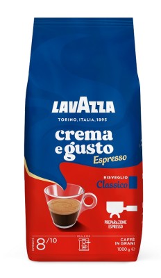 Lavazza Retail Espresso Crema e Gusto Classico, 1000 g,zrnzm, ochr