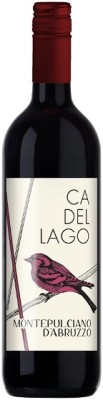 CA DEL LAGO Montepulciano D´Abruzzo 0,75L, DOC, r2024, cr, su, sc
