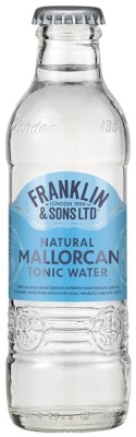Franklin & Sons Tonic Water Original Mallorcan 200ml, nealko, sýtený nápoj 0,2L, sklo