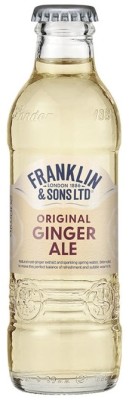Franklin & Sons Ginger Ale 200ml, nealko, sýtený nápoj 0,2L, sklo