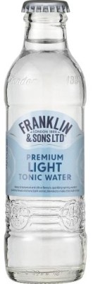 Franklin & Sons Tonic Premium Light 200ml, nealko, sýtený nápoj 0,2L, sklo