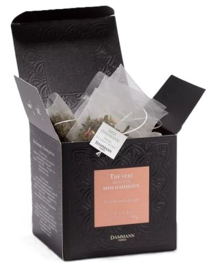 Dammann Fréres Sachets Miss Dammann - zelený čaj, ochutený, 25 x 2 g, 5707,zelcaj, krsac