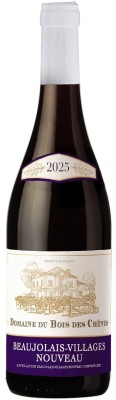 Domaine du Bois des Chenes Beaujolais-Villages Nouveau 0,75L, AOC, r2025, cr, su