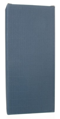 Darčeková krabica vlnitá lepenka modrá na 2 fľaše 363x78x162 mm