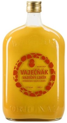 Bartida Vaječný likér 17% 1L, liker