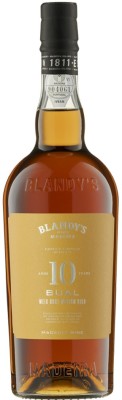 Blandy's Madeira Bual 10 Y.O. Medium Rich 0,75L, fortvin, bl, sl