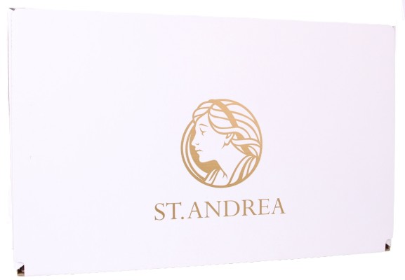 Darčeková krabica St. Andrea na 6 fliaš  biela 505x315x90 mm