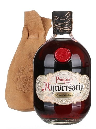 Pampero Aniversario Reserva v koži 40% 0,7L, rum, DB