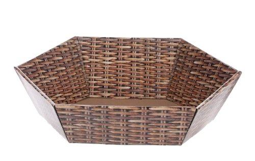Darčekový kôš 6-uholník Marché, malý 202x195x52/92 mm