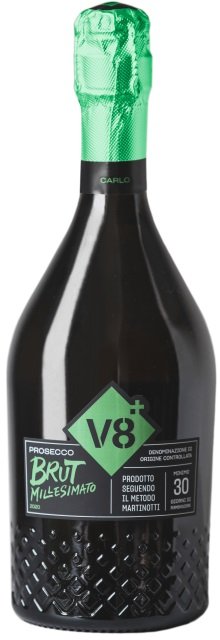 V8 Prosecco Spumante Millesimato 0,75L, DOC, skt, bl, brut