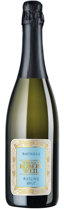 Robert Weil Riesling Sekt Brut 0,75L, r2018, skt, bl, su