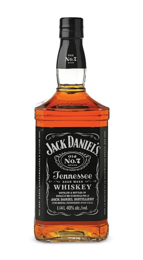 Jack Daniel's Tennessee whiskey 40% 1L, whisky
