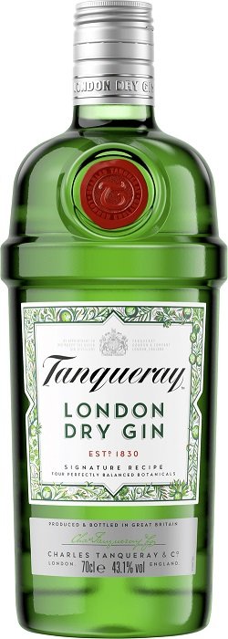 Tanqueray London dry gin 43,1% 0,7L, gin
