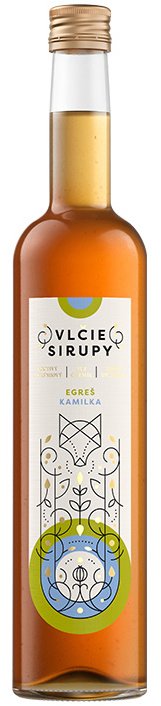 mMMm - Vlčie sirupy Egreš - Kamilka 1L, sirup