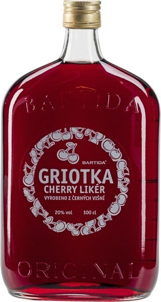 Bartida Griotka Višňový likér 20% 1L, liker