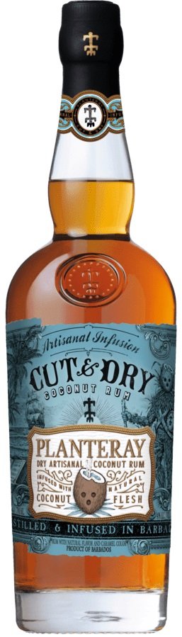 Planteray Cut & Dry Rum 40% 0,7L, rum