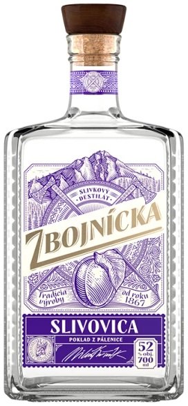 St. Nicolaus Zbojnícka Slivovica 52% 0,7L, ovdest