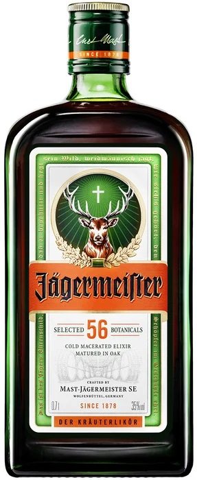 Jägermeister bylinný likér 35% 0,7L, liker