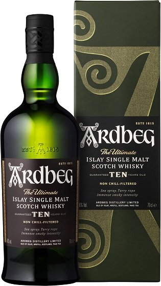Ardbeg The Ultimate 10YO 46% 0,7L, whisky