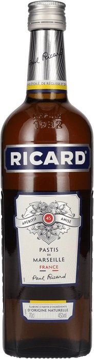 Ricard 45% 0,7L, liker