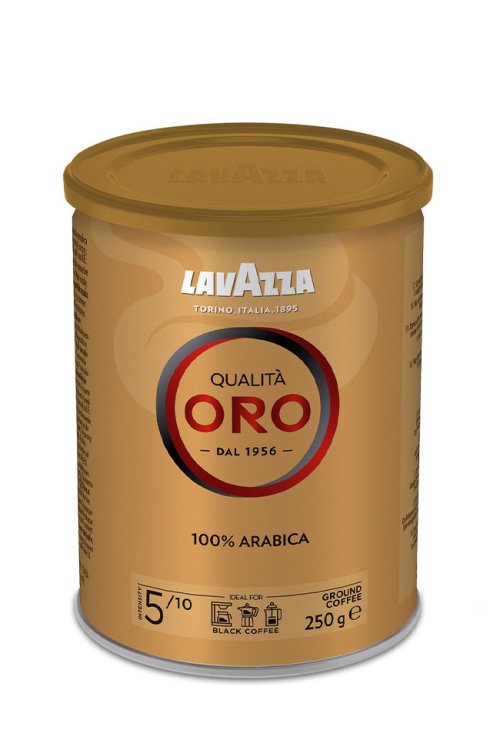 Lavazza Retail Qualita ORO 100% Arabica, 250g,ml, plech