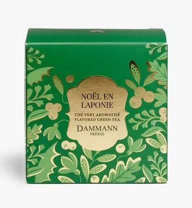 Dammann Fréres Sachets Box Noel en Laponie, aromatizovaný, 25 x 2 g,,zelcaj, krsac