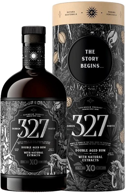 Rum 327 40 % 0,7L, rum, DB