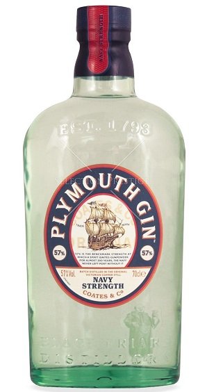 Plymouth Navy Strength 57,0% 0,7L, gin